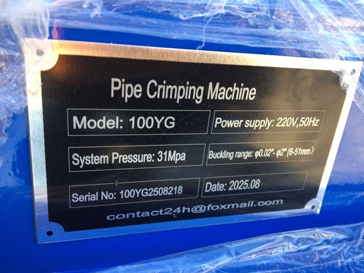 unused-sk100yg-pipe-crimping-machine,-image-4