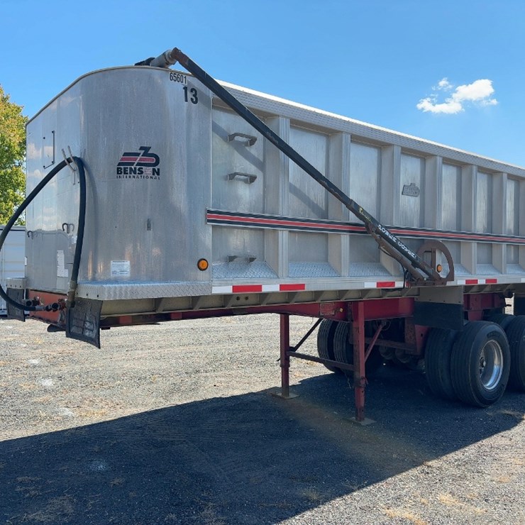 2001 BENSON DUMP TRAILER