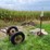 #7120-•-lot-of-homemade-flag-stand,-wooden-picnic-table-and-more-image-1