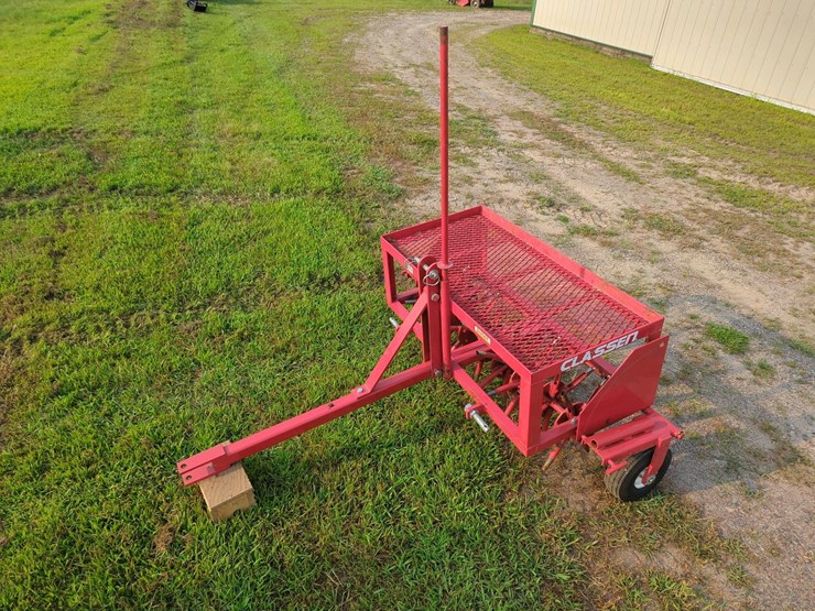classen-ca-18-tow-behind-aerator,-48"-working-width,-spike-tines-image-1
