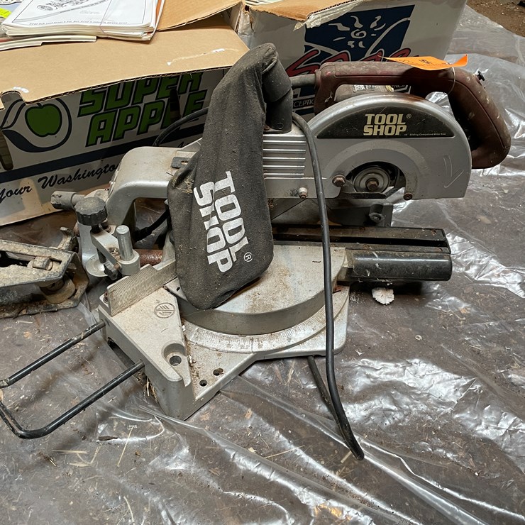#7183 • Tool Shop 10" Sliding Compound Miter Saw