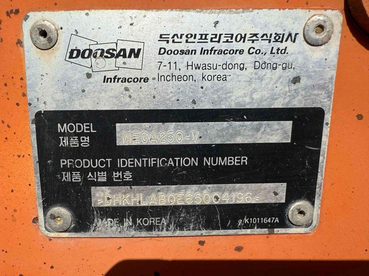 2008-doosan-mega-250-v-image-5