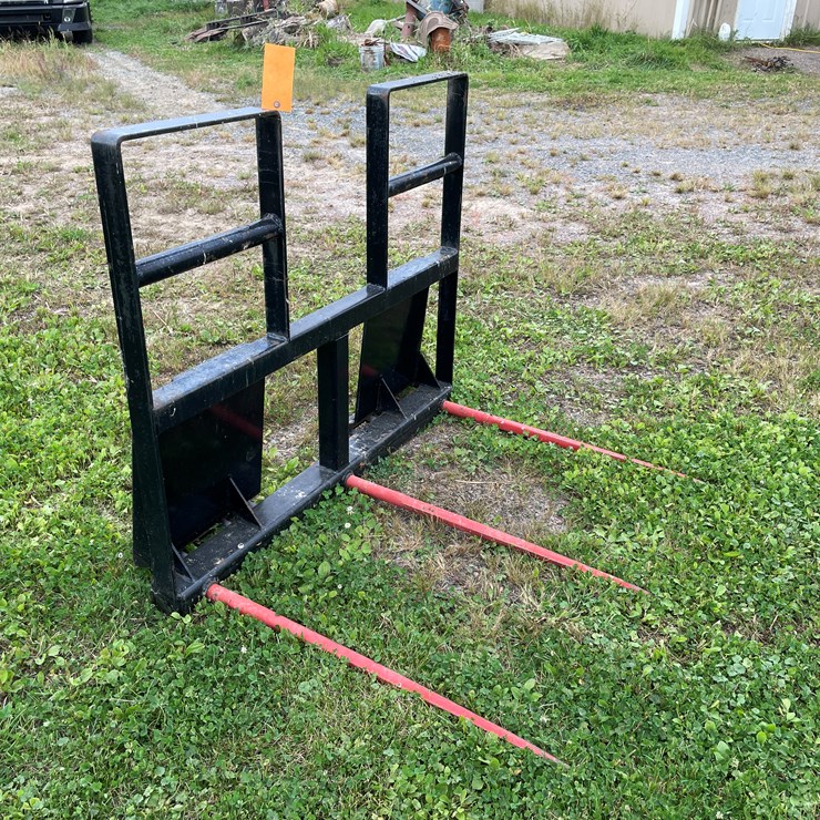 #7119 • Hoover Universal Skid Steer Bail Spear