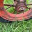 #7120-•-lot-of-homemade-flag-stand,-wooden-picnic-table-and-more-image-8