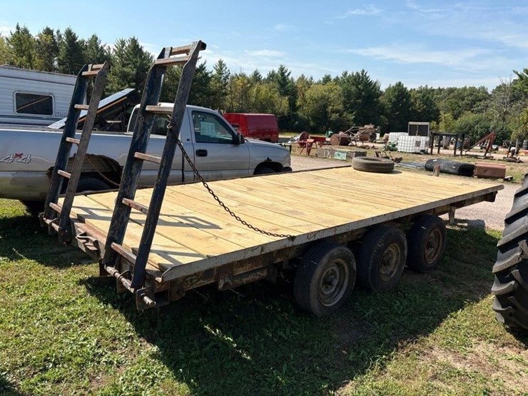 1974-homemade-94"x18'-tri-axle-trailer-image-5