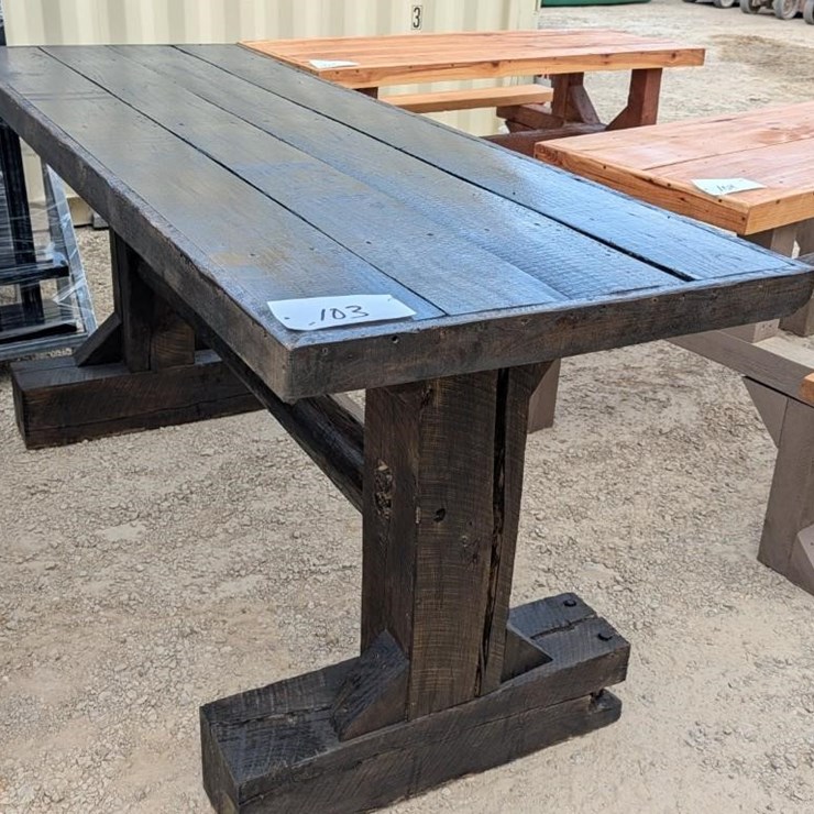 HOMEMADE WOODEN TABLE