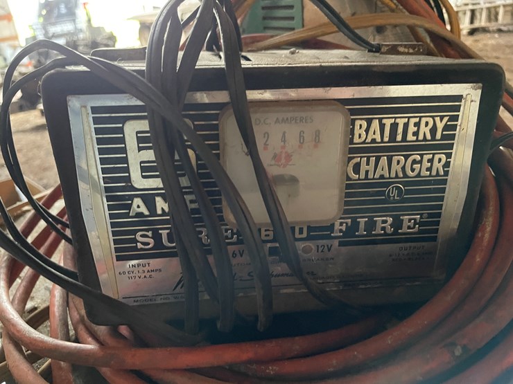 #7168-•-pallet-of-electrical-cords,-battery-chargers-and-wooden-box-image-7