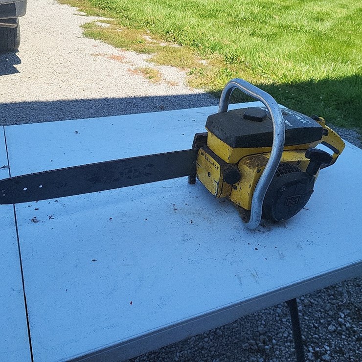 McCulloch Mac10-10 Automatic Gas Chain Saw - No Chain