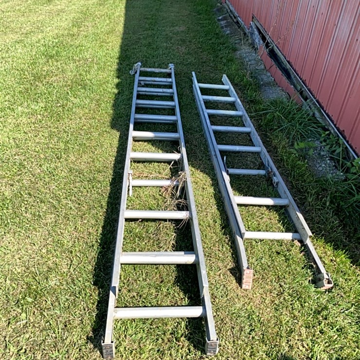 2 - Alum Extention Ladders