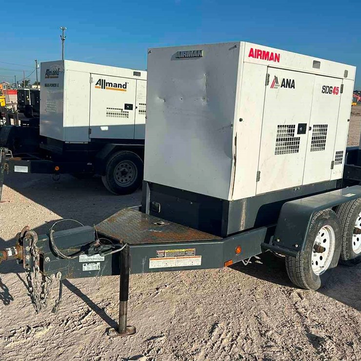 2022 ALLIANCE NORTH AMERICA, INC AIRMAN SDG45 GENERATOR