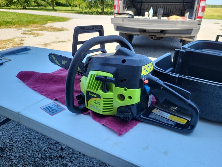 poulan-p3416-gas-chain-saw-w/case---tag-#1047-image-4