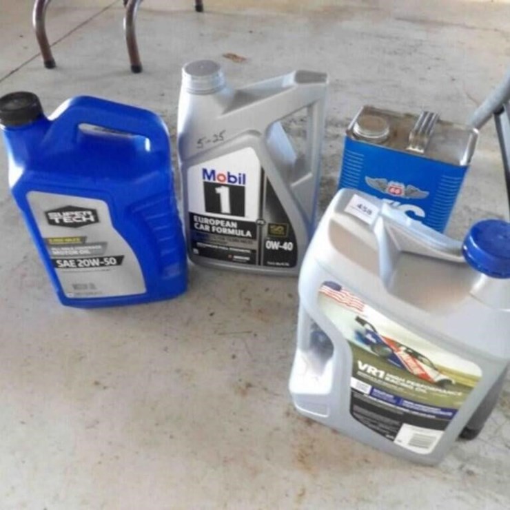 Oil, 1/3 full