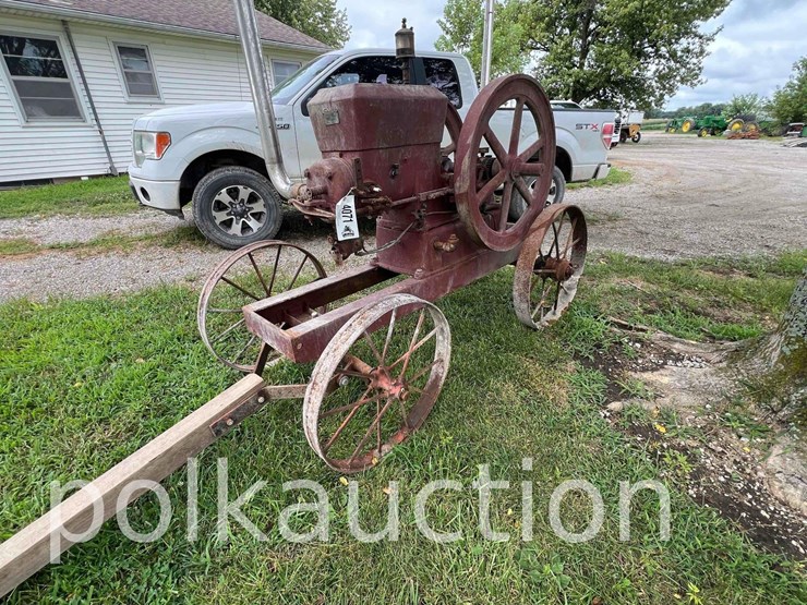 stover-6-8-hp-hit-&-miss-engine-on-trucks---type-k-(sn#-kc240274)-image-5