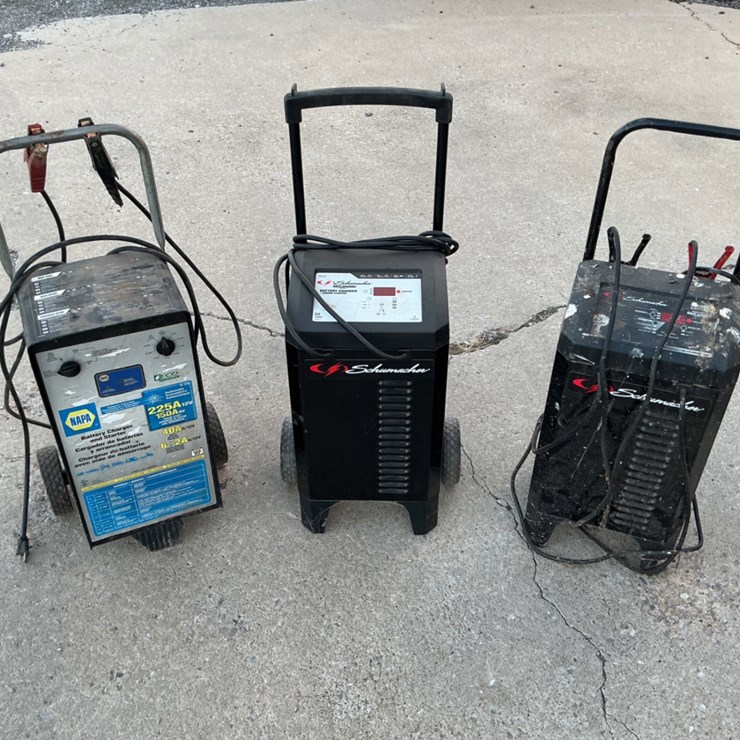 3 BATTERY CHARGERS