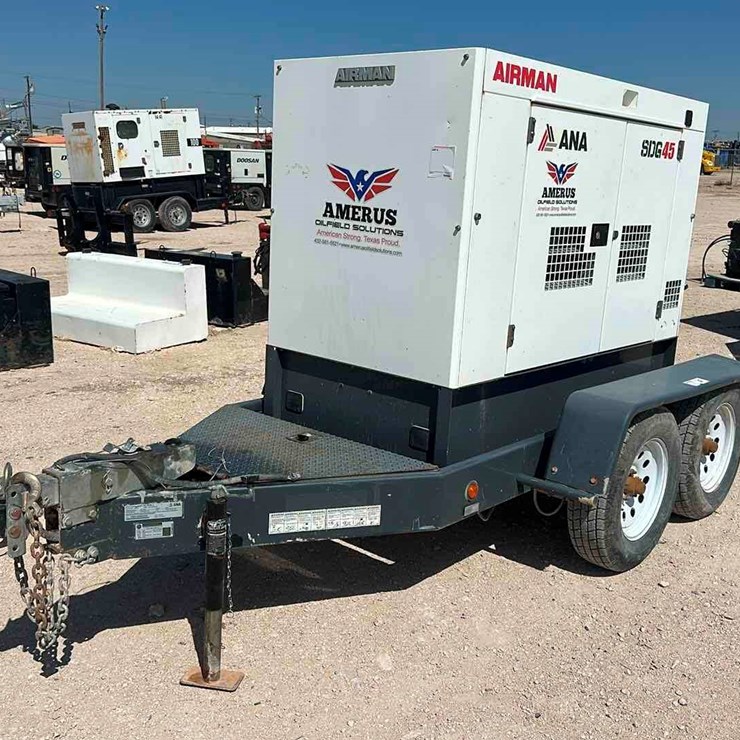 2021 ALLIANCE NORTH AMERICA, INC AIRMAN SDG45 GENERATOR