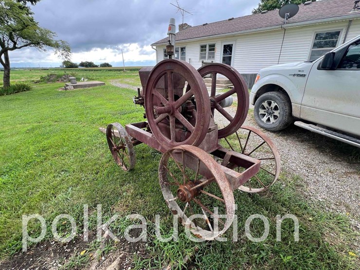 stover-6-8-hp-hit-&-miss-engine-on-trucks---type-k-(sn#-kc240274)-image-9