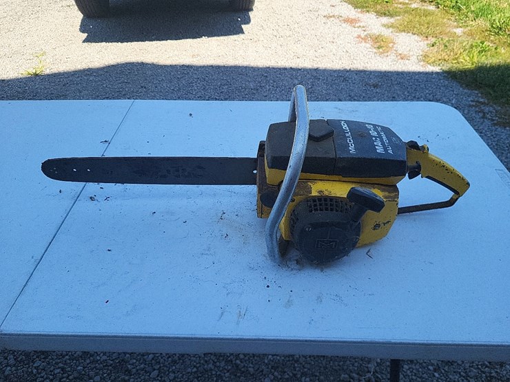 mcculloch-mac10-10-automatic-gas-chain-saw---no-chain-image-2