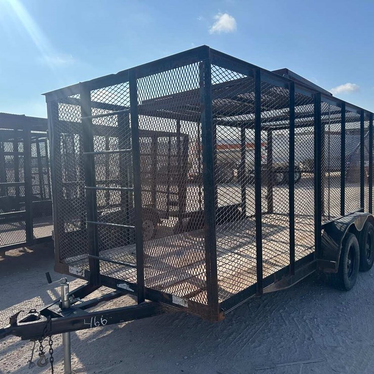 2008 BIG TEX 16' T/A TRASH TRAILER