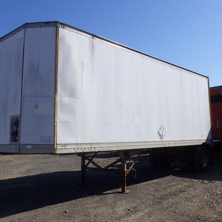 1982 GREAT DANE Van Trailer
