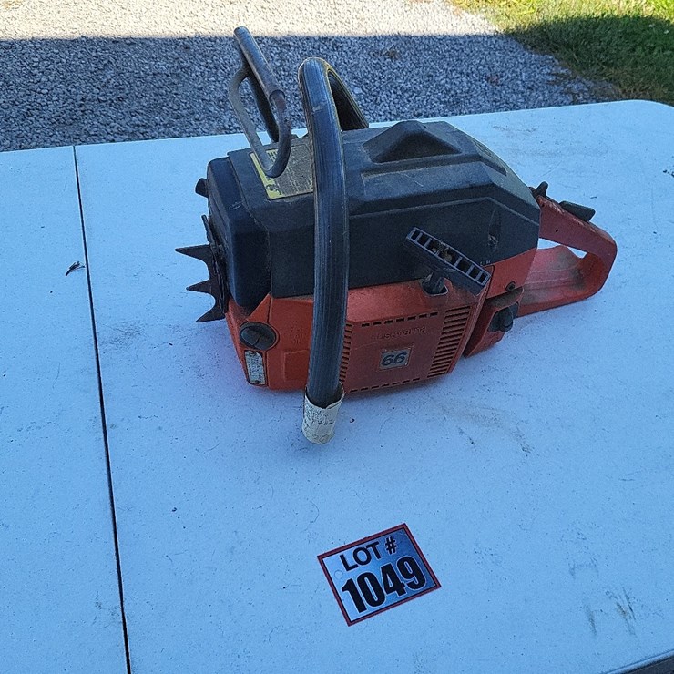 Husqvarna 66 Gas Chain Saw w/o Bar - Tag #1049