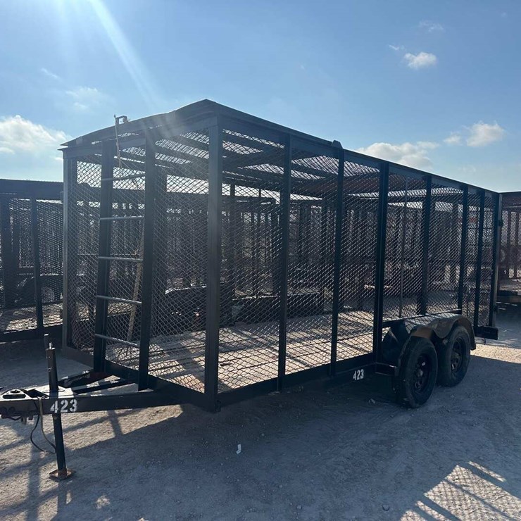 2007 BIG TEX 16' T/A TRASH TRAILER