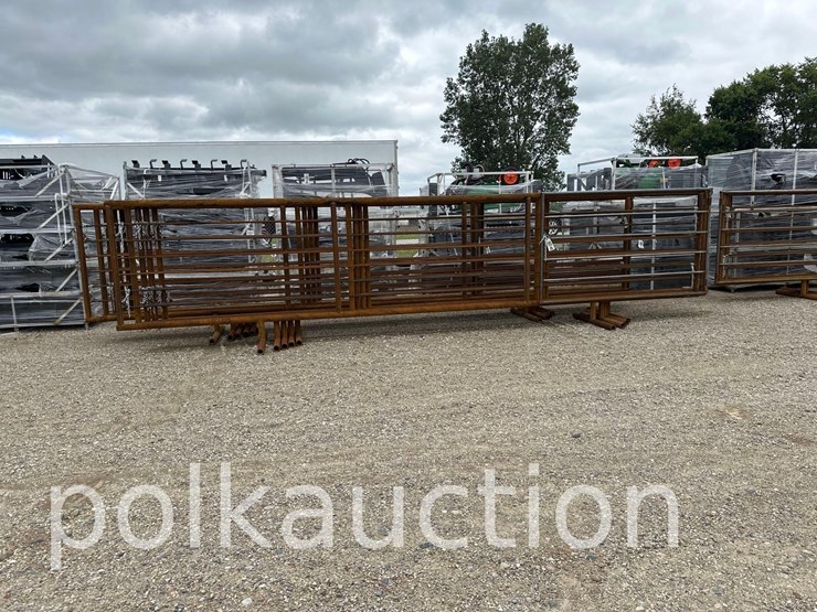 (5)-cattle-panels-w/-sorting-gate-(sold-x-$)-image-1