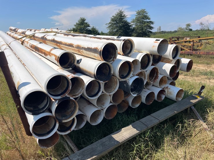 #24161-•-22'-trailer-w/approx.-44-sticks-of-perforated-8"x20'-pvc-pipe-image-18