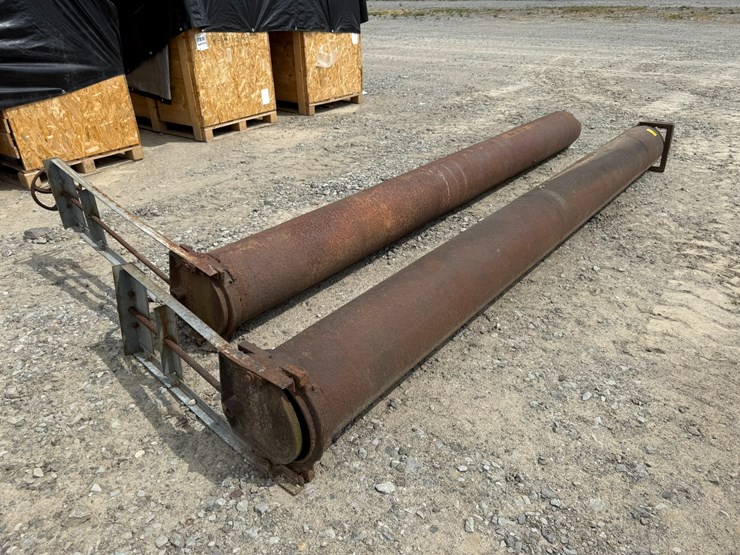 #23942-•-lot-of-(2)-12’-steel-pipe-w/gates-image-4