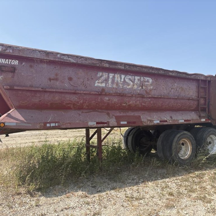 #1315 • 2002 Dierzen Dominator End Dump Semi Trailer