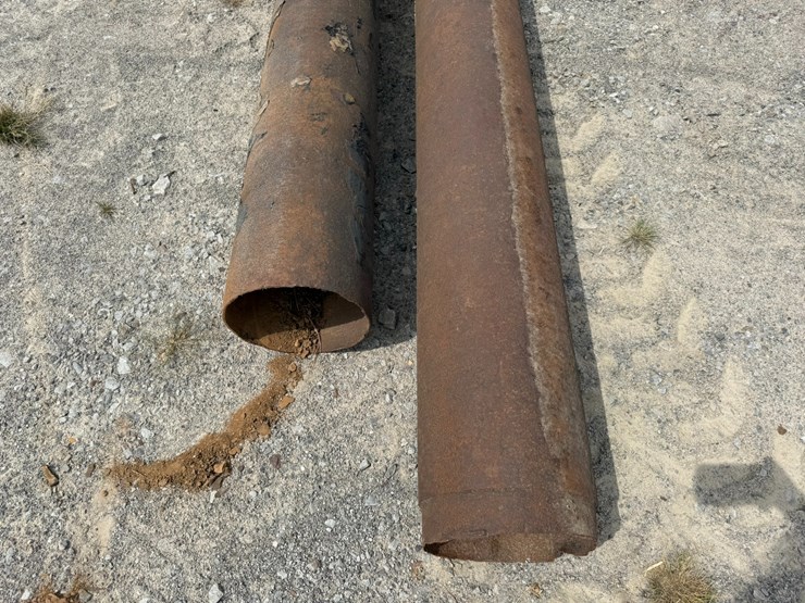 #23941-•-lot-of-(2)-12’-steel-pipe-w/gates-image-8