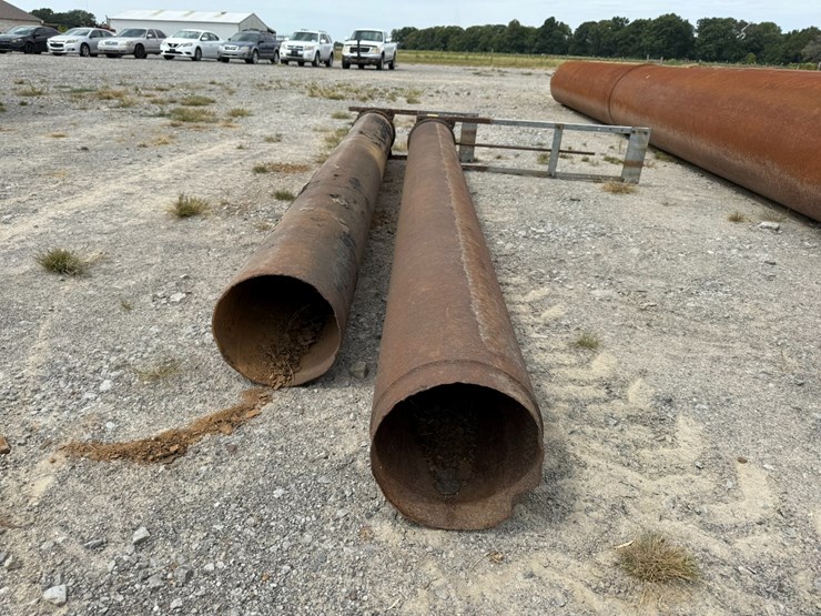 #23941-•-lot-of-(2)-12’-steel-pipe-w/gates-image-5