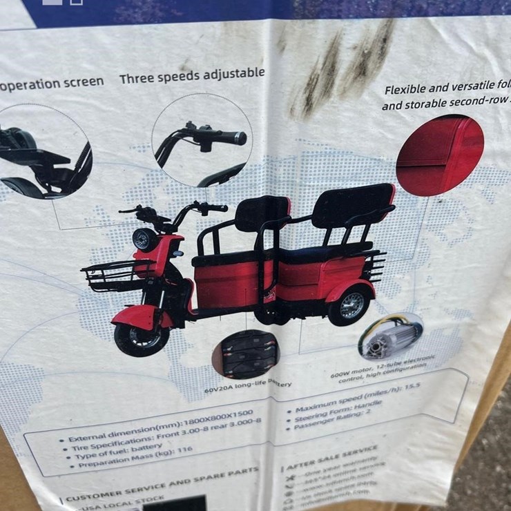 2025 IRGC40 3 WHEELED MINI GOLF CART