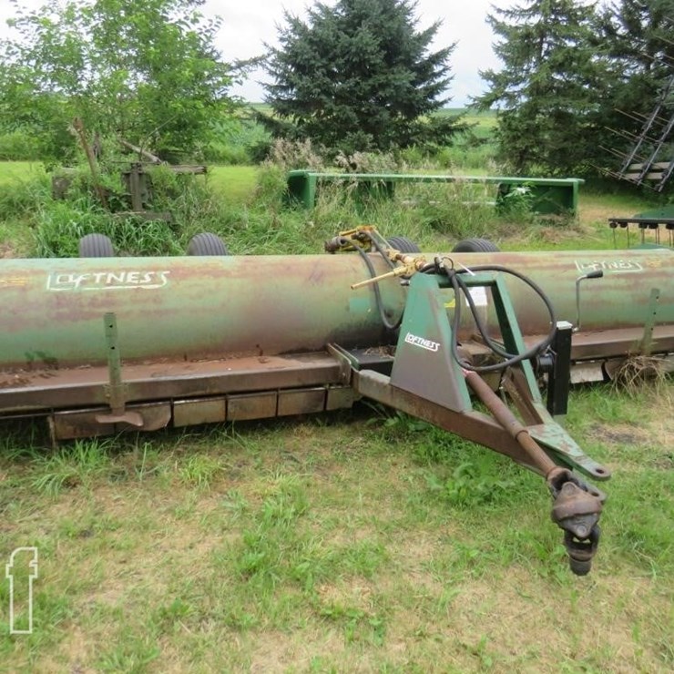 LOFTNESS 15' STALK CUTTER 4 CARRING WHEELS 2