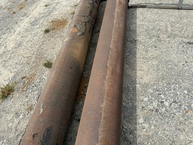#23941-•-lot-of-(2)-12’-steel-pipe-w/gates-image-10