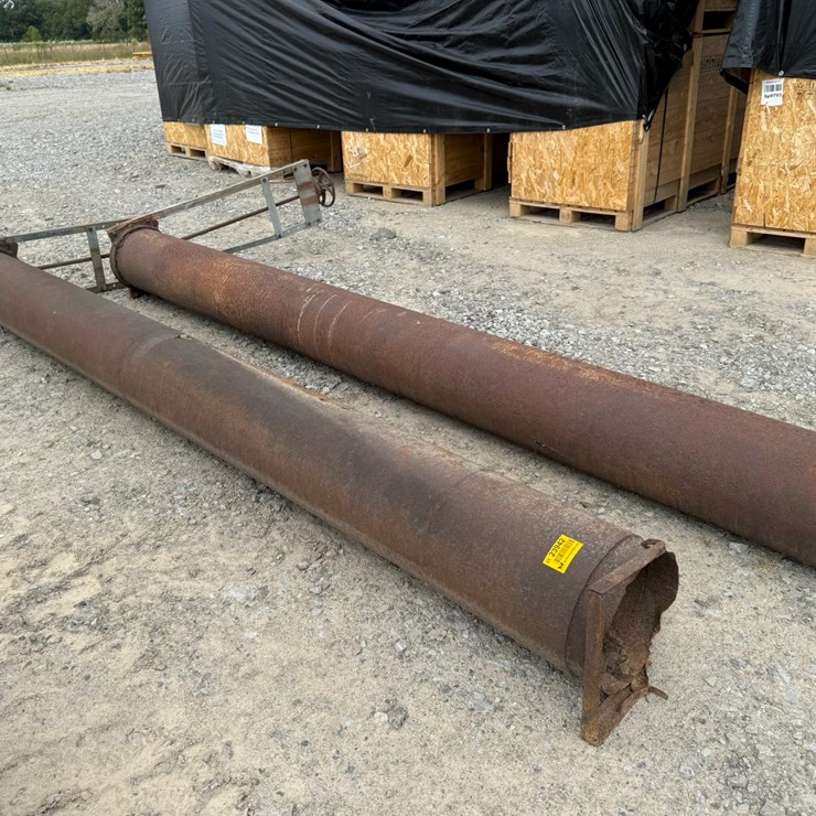 #23942 • Lot of (2) 12’ Steel Pipe w/Gates