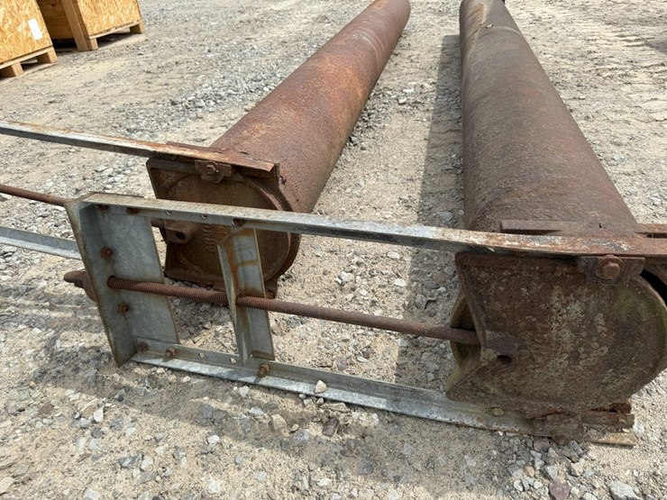 #23942-•-lot-of-(2)-12’-steel-pipe-w/gates-image-6