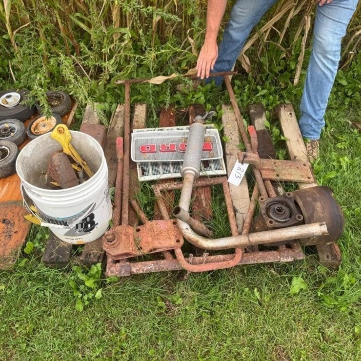 Pallet of Tractor Parts