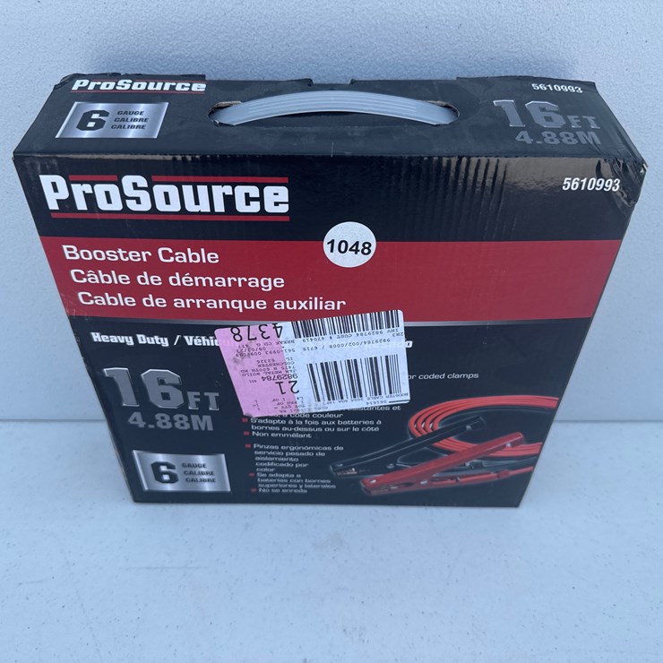 #1048 • 16ft Booster Cable
