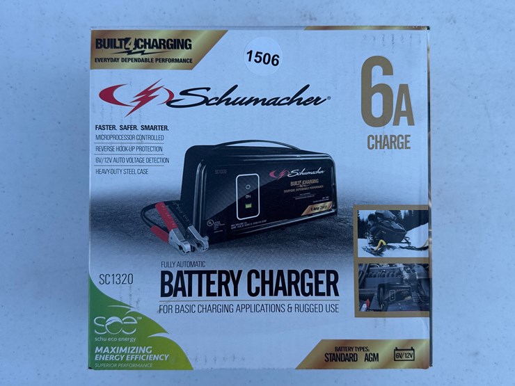 #1506-•-schumacher-6amp-battery-charger-image-1