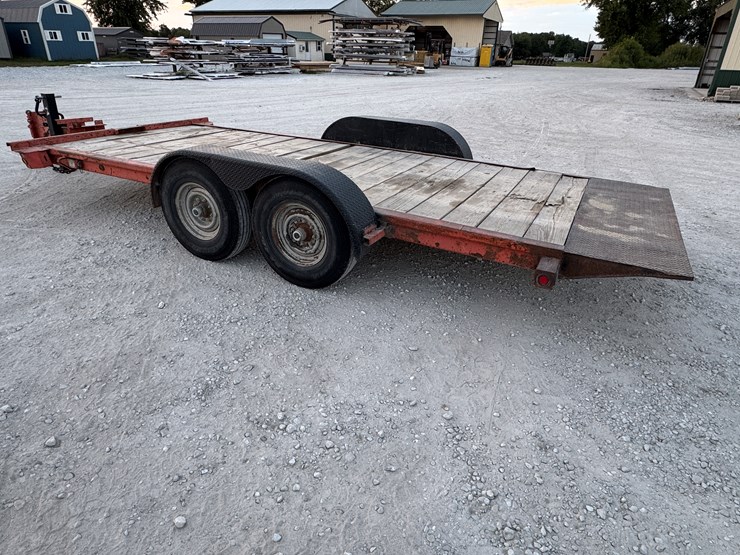 #1646-•-1991-ditch-witch-18ft-heavy-duty-tilt-trailer-image-3