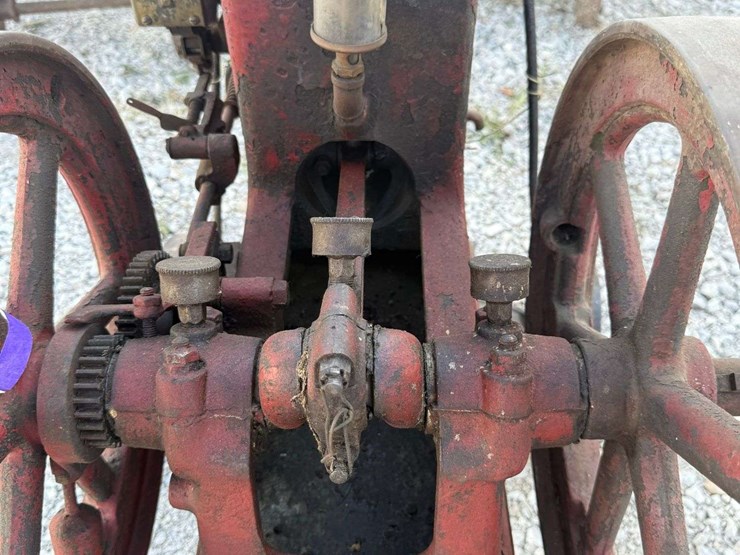 fuller-&-johnson-2-hp-hit-&-miss-engine-on-truck-cart-image-11