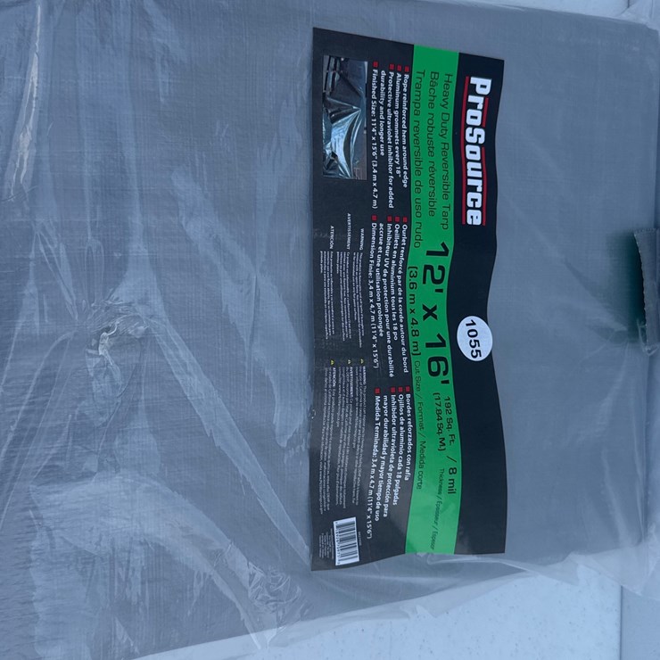 #1055 • Pro Source 12ft x 16ft Tarp