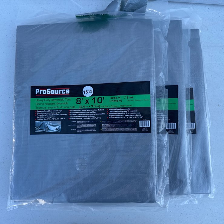 #1513 • 8ft x 10ft Tarp