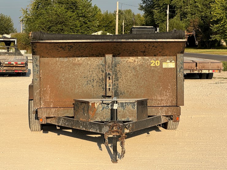 #1645-•-2011-griffin-14ft-bumper-hitch-dump-trailer-image-8