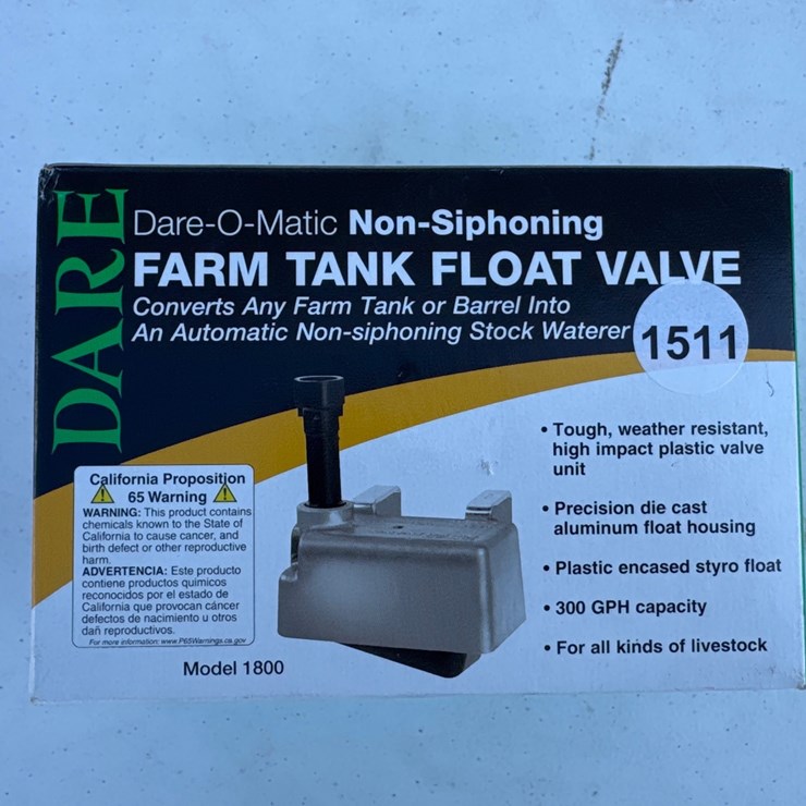 #1511 • DARE Farm Tank Float Valve