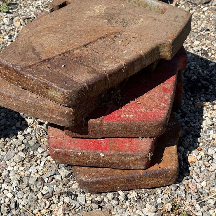 (5)Massey Ferguson Suitcase weights