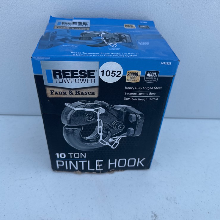 #1052 • Reese 10 Ton Pintle Hitch