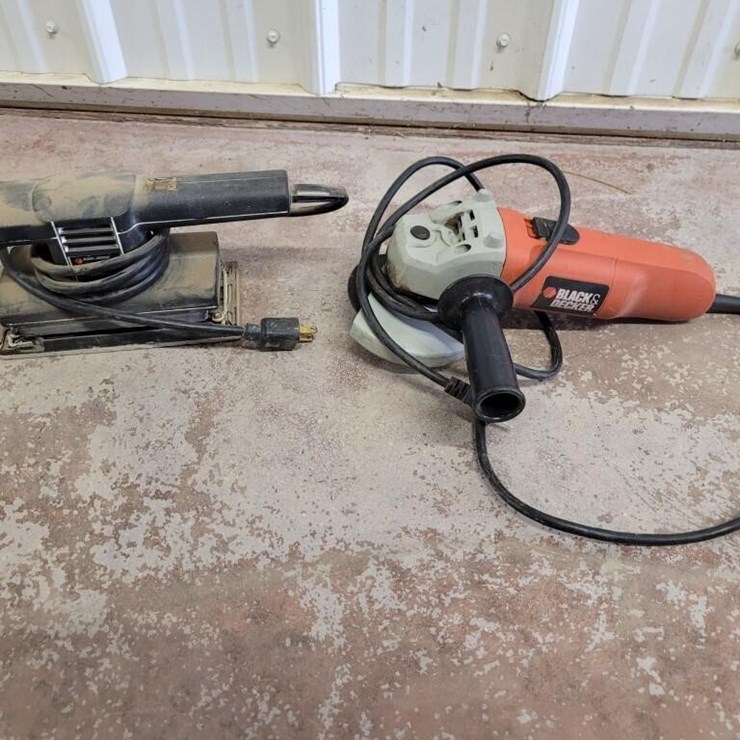 Black & Decker Palm Sander Angle Head Grinder