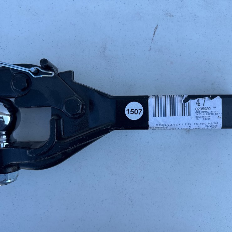 #1507 • Pintle Hitch Fits 2 Inch Receiver
