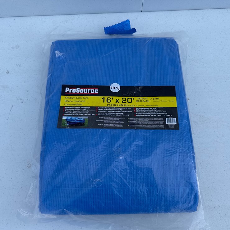 #1078 • 16ft x 20ft Tarp